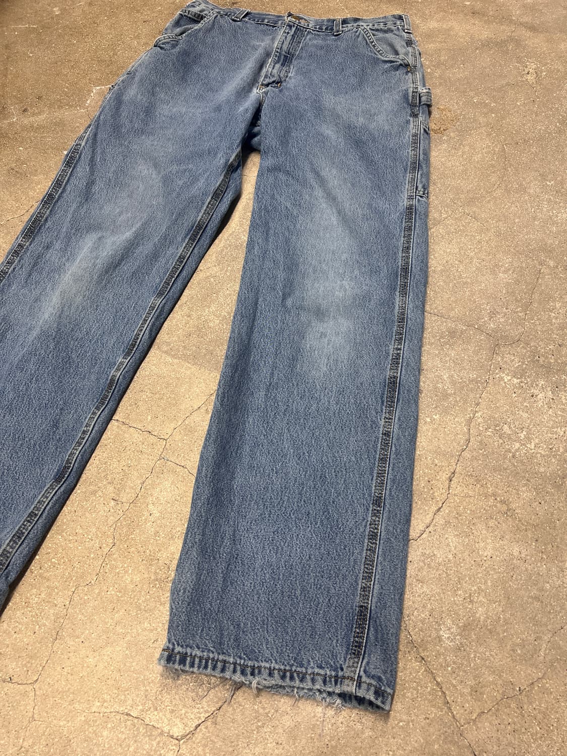 칼하트 데님 카펜더 팬츠  상품이미지4