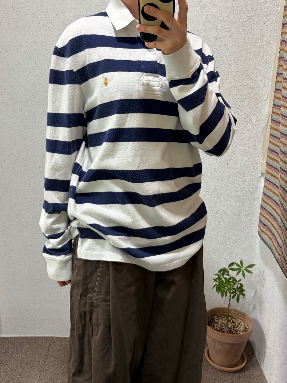 폴로 스트라이프 럭비티셔츠 상품이미지3