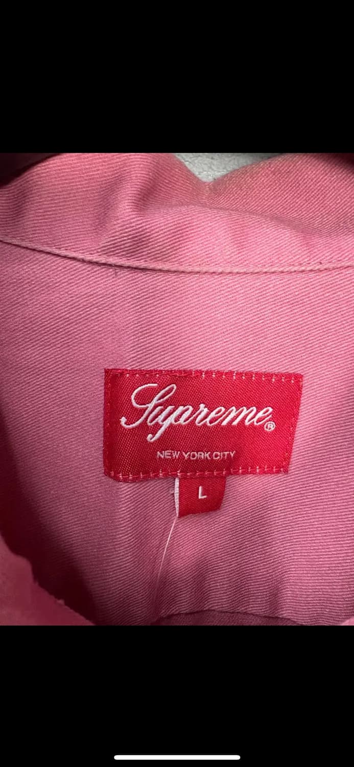 슈프림 17F 자파타 로즈핑크 워크셔츠 H1791 상품이미지5