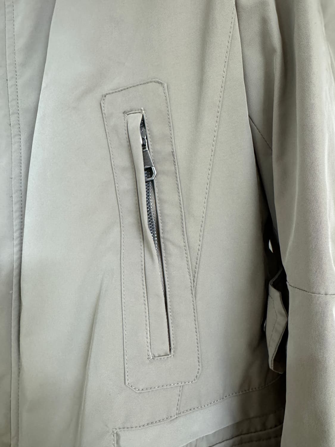 타임옴므 프렌치 코트 자켓 양가죽 패치 100 상품이미지2