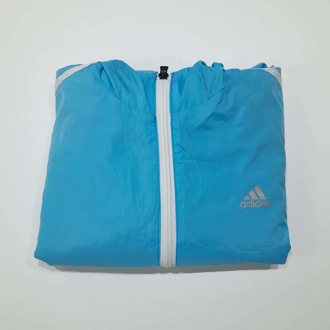 CL873 FREE 아디다스 00s 스카이블루 바람막이 크롭 자켓 상품이미지6