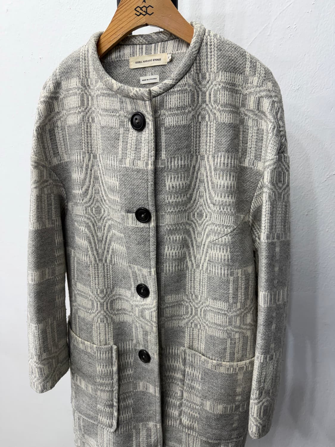 정품) 이자벨마랑 니트 가디건 자켓 36 상품이미지3