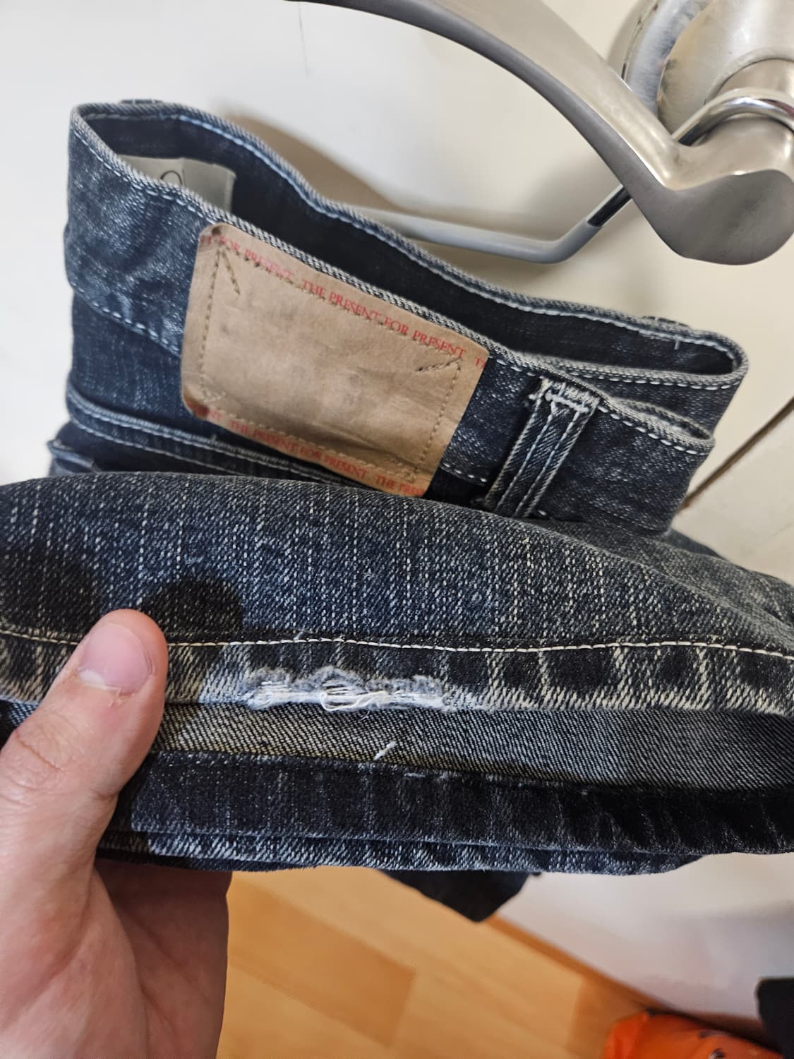 44사이즈 3장 일괄) 엘무드 스네이크 플레어 / 슬래시 플레어 3장 상품이미지5