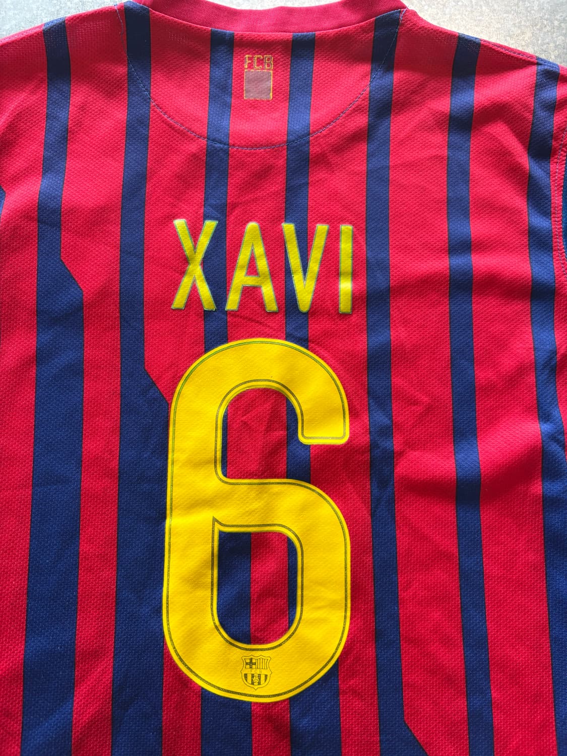 12-13 FC 바르셀로나 No.6 XAVI 상품이미지2