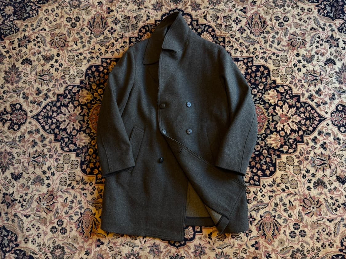 아르마니 꼴레지오니 더블 브레스티드 코트 100 상품이미지4