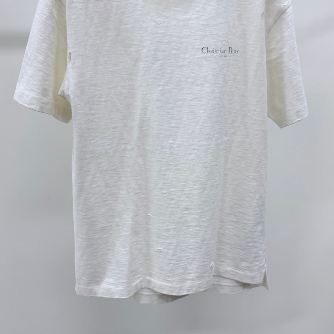 [S+급/XS] 디올 꾸뛰르 빈티지 반팔 티셔츠 블랙 상품이미지4