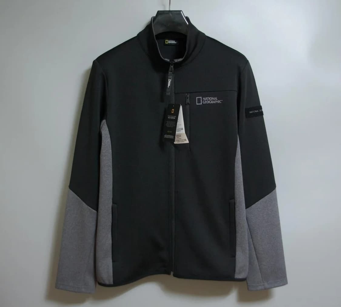 내셔널지오그래픽 미사용 풀집업 자켓 L 상품이미지2