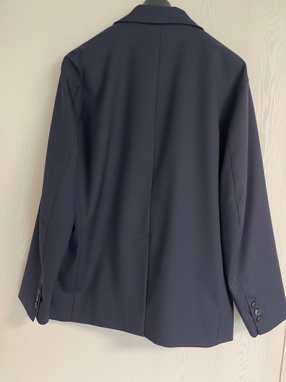 러프 사이드 리포터 셋업 울혼방 네이비 2사이즈 상품이미지3