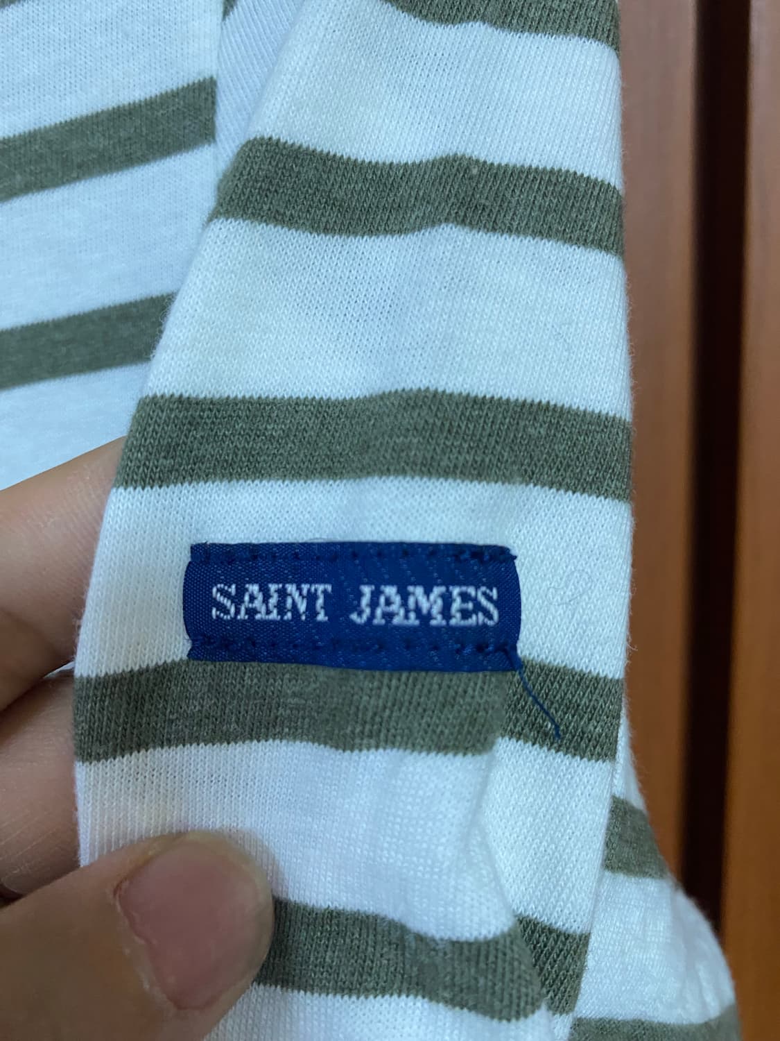 [SAINTjames] 세인트제임스 보트넥 스트라이프 티셔츠 상품이미지2