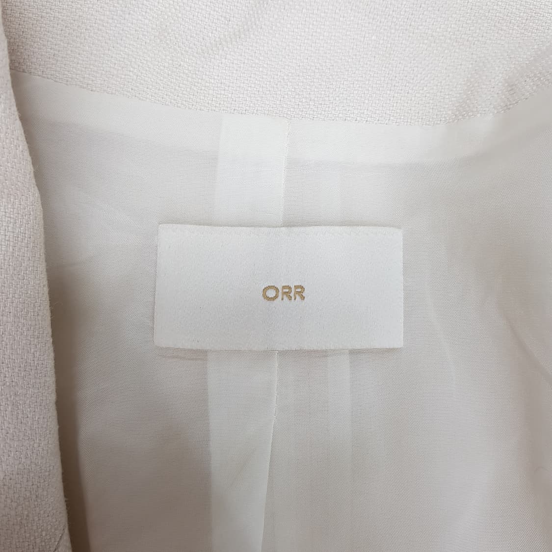 오르 린넨 100 반팔 테일러드 자켓 S사이즈 상품이미지6