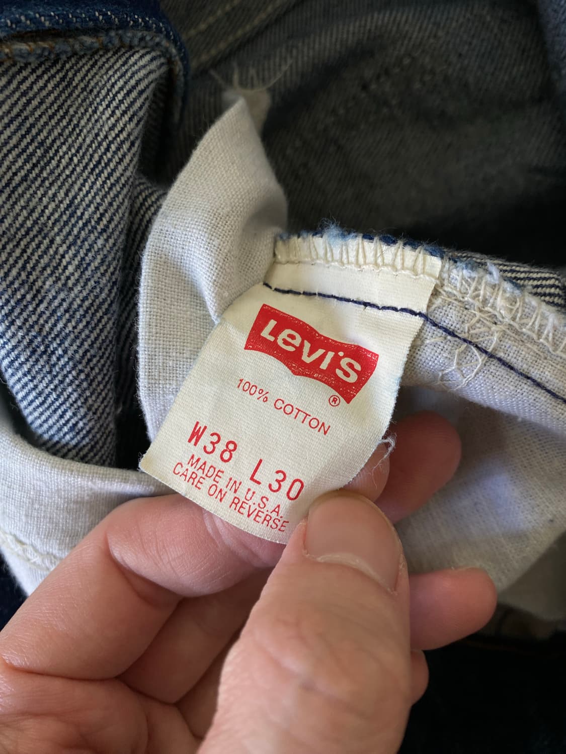 (38x30) 90s 리바이스 517 오렌지탭 USA 상품이미지2