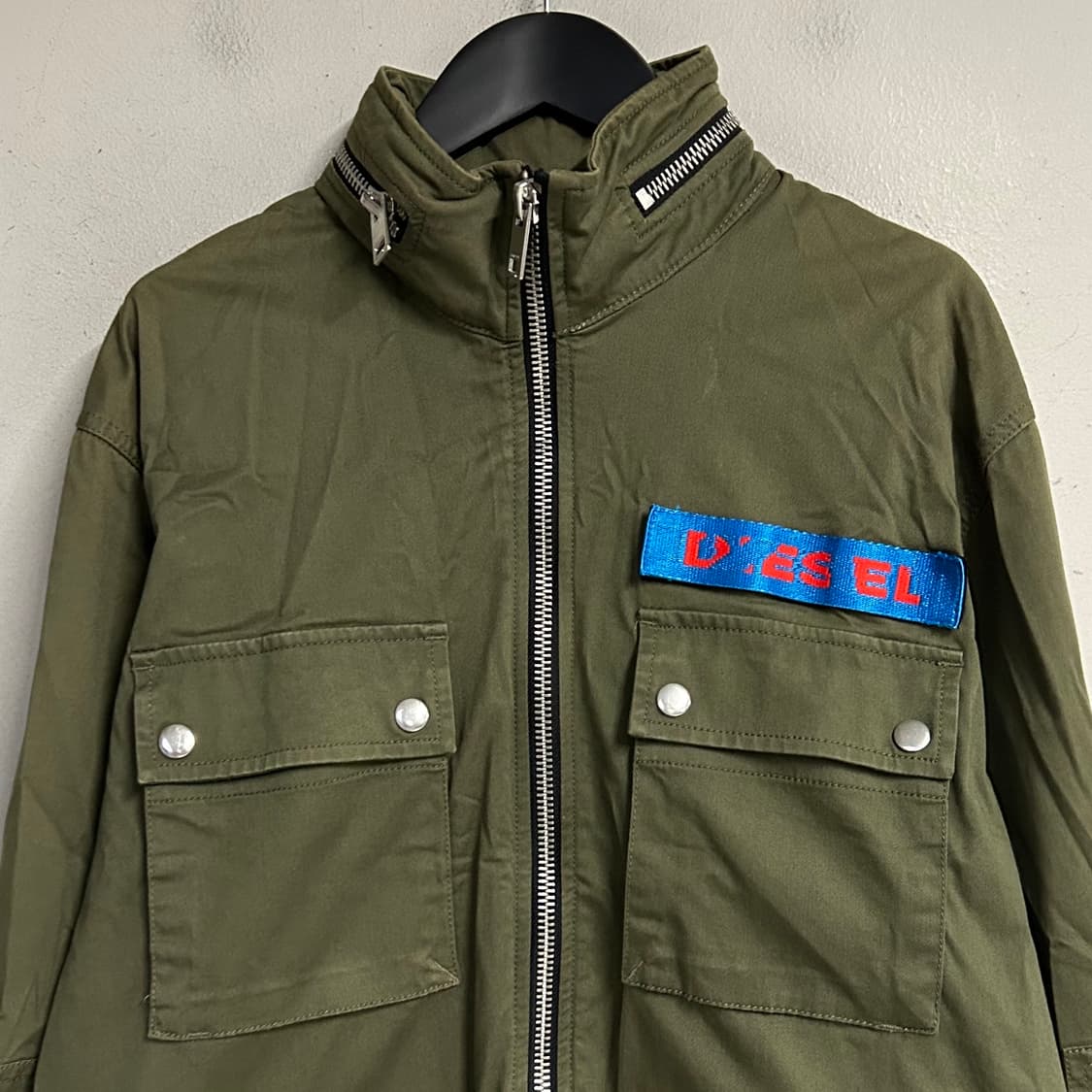 DIESEL military green jacket 상품이미지2