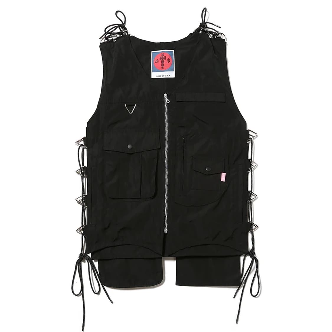 homme boy Adjustable 옴므보이 스트링 멀티 베스트 조끼 상품이미지5