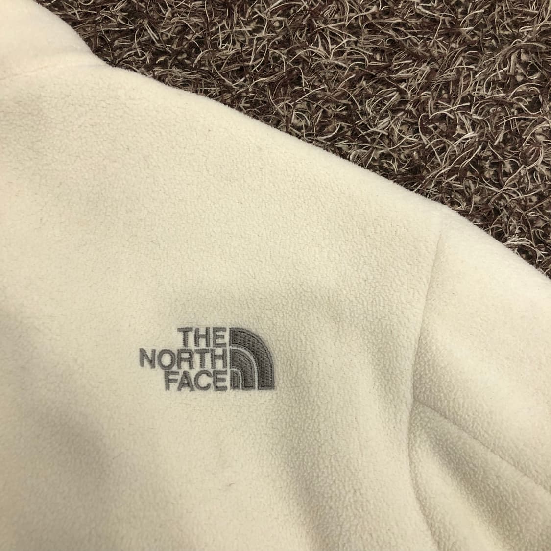노스페이스 아이보리 플리스 후리스 자켓 상품이미지4