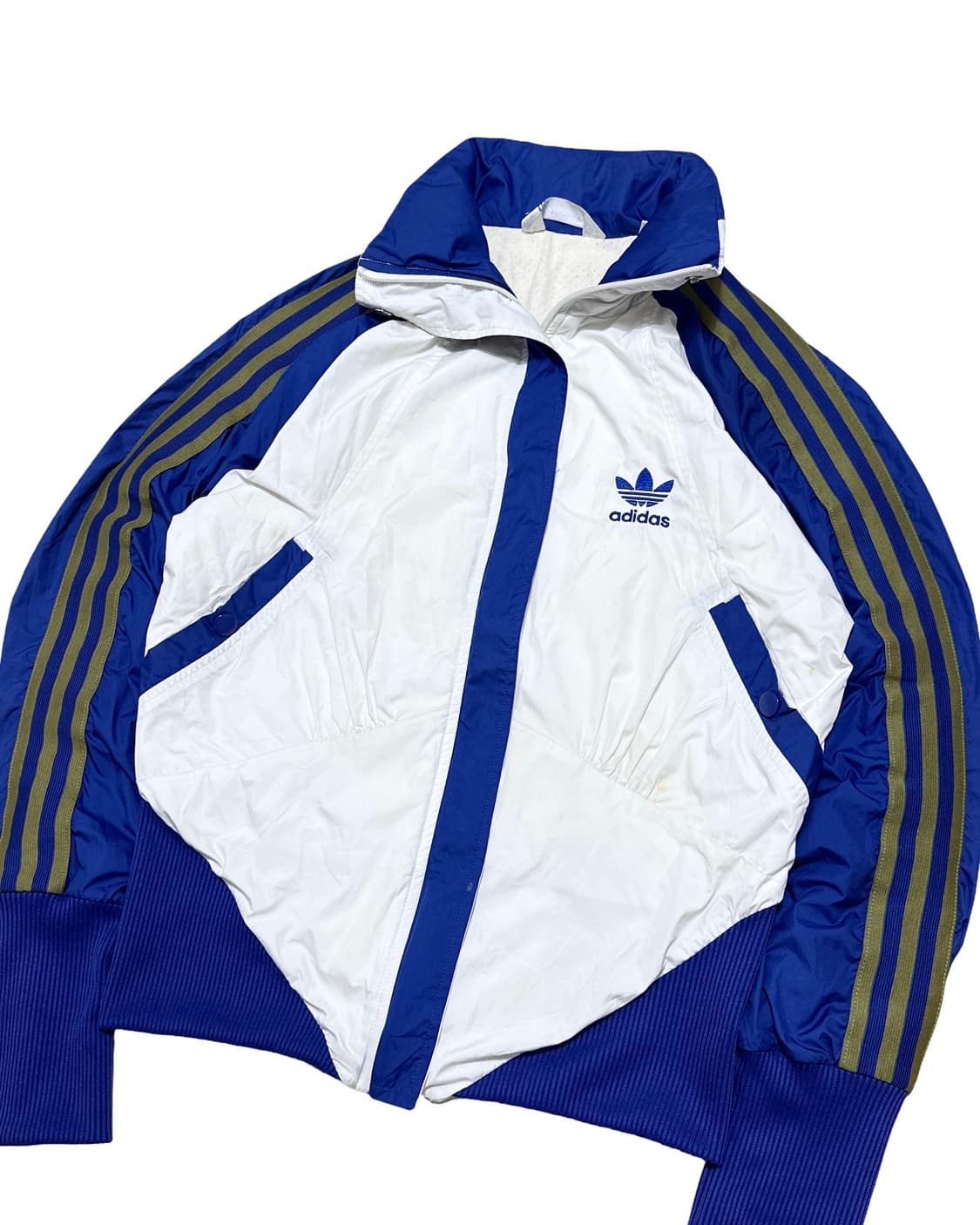 아디다스 파이어버드 흰/파 바람막이 상품이미지4