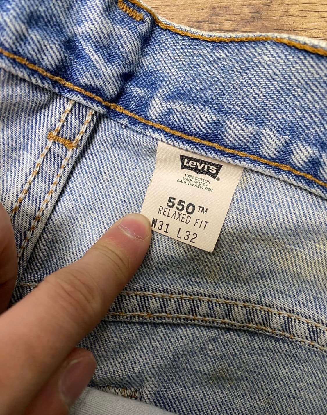 Levi’s 리바이스 550 made in usa 상품이미지3