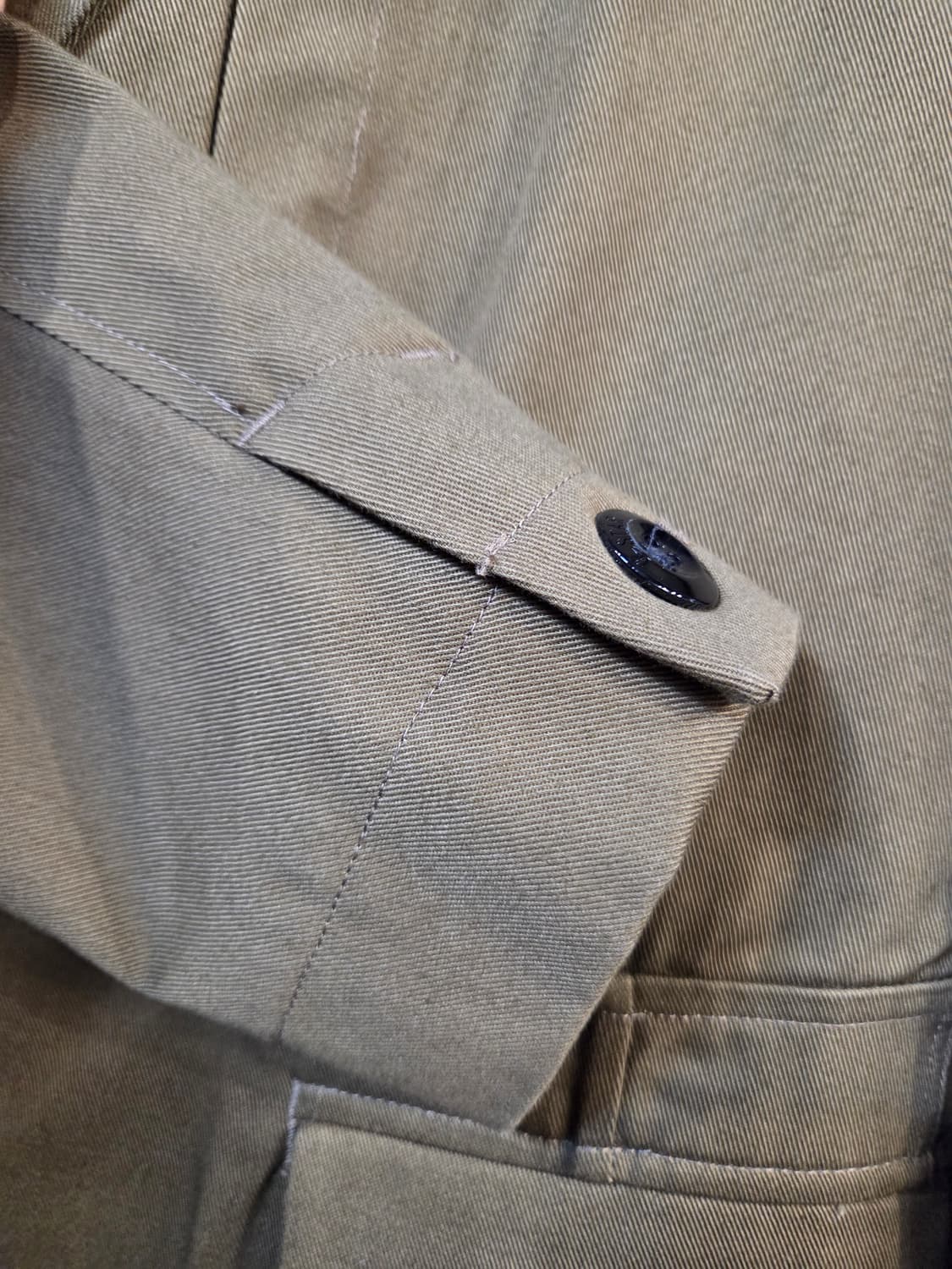 G-STAR RAW 카키색 남성 블레이저(M) 상품이미지3