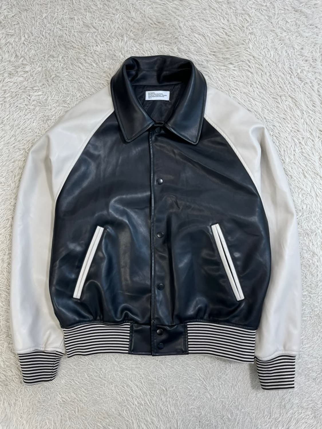 파르티멘토 가죽 스냅 자켓/#2677 상품이미지1