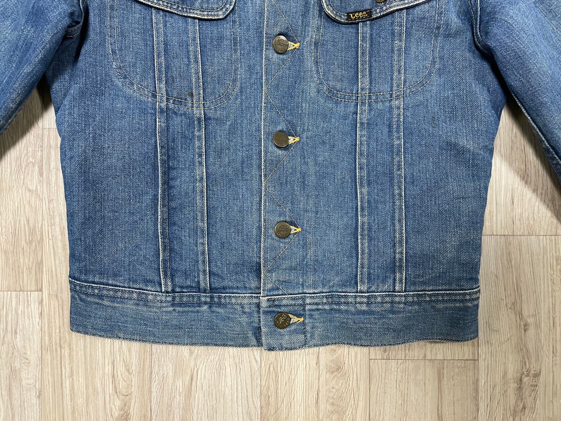 95) 70's Lee 코듀로이카라 RRL 데님자켓(미국제)LVC&폴로 상품이미지7