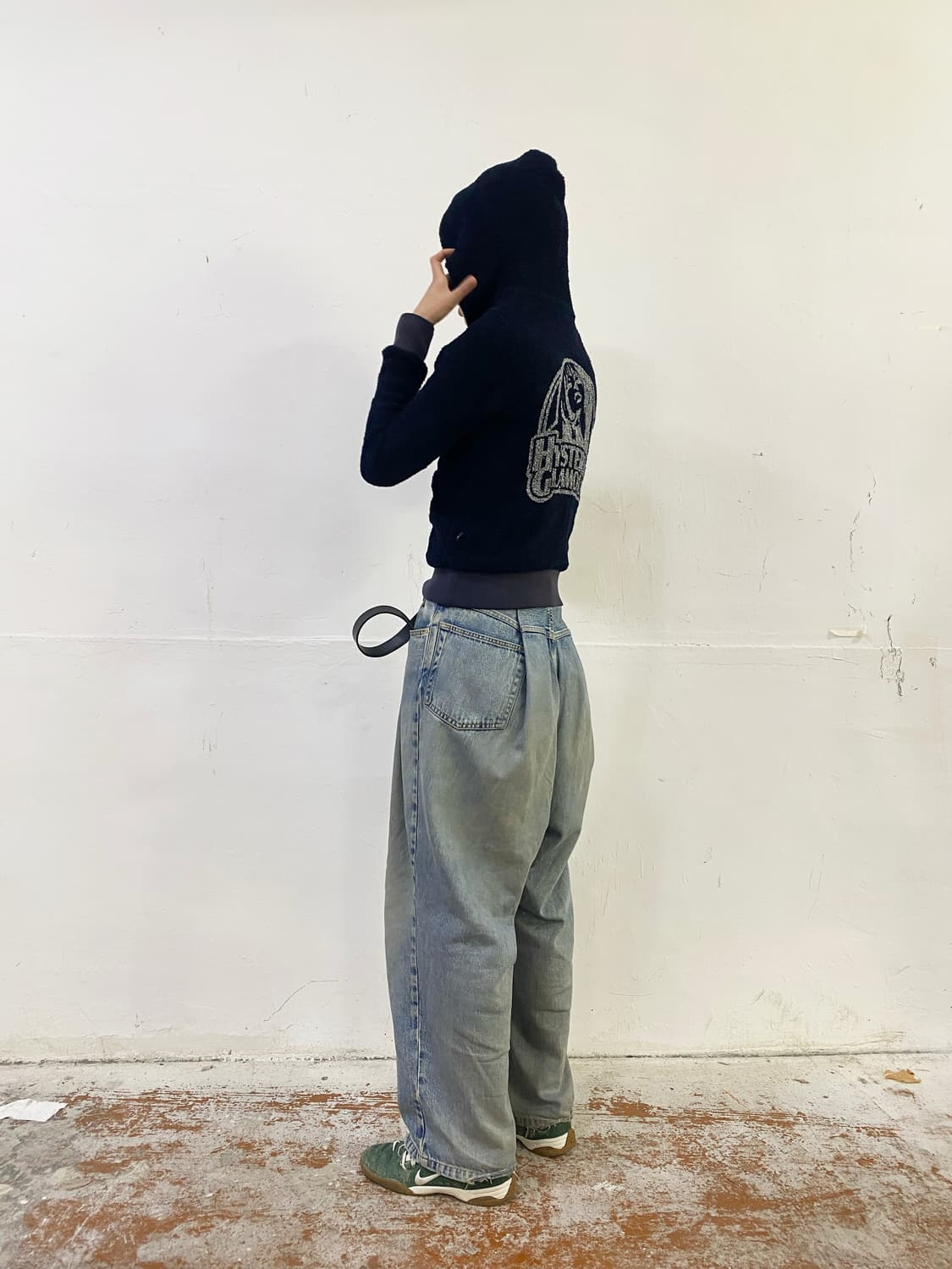 HYSTERIC GLAMOUR 히스걸 로고 후드집업 상품이미지4