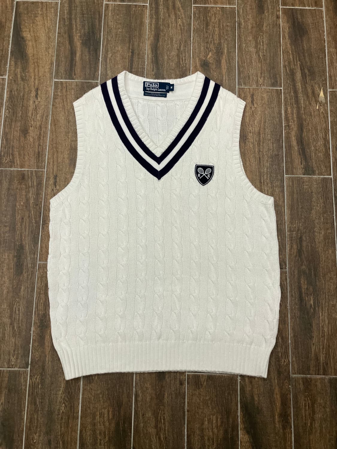 폴로 랄프로렌 코튼 베스트 니트 조끼 상품이미지1