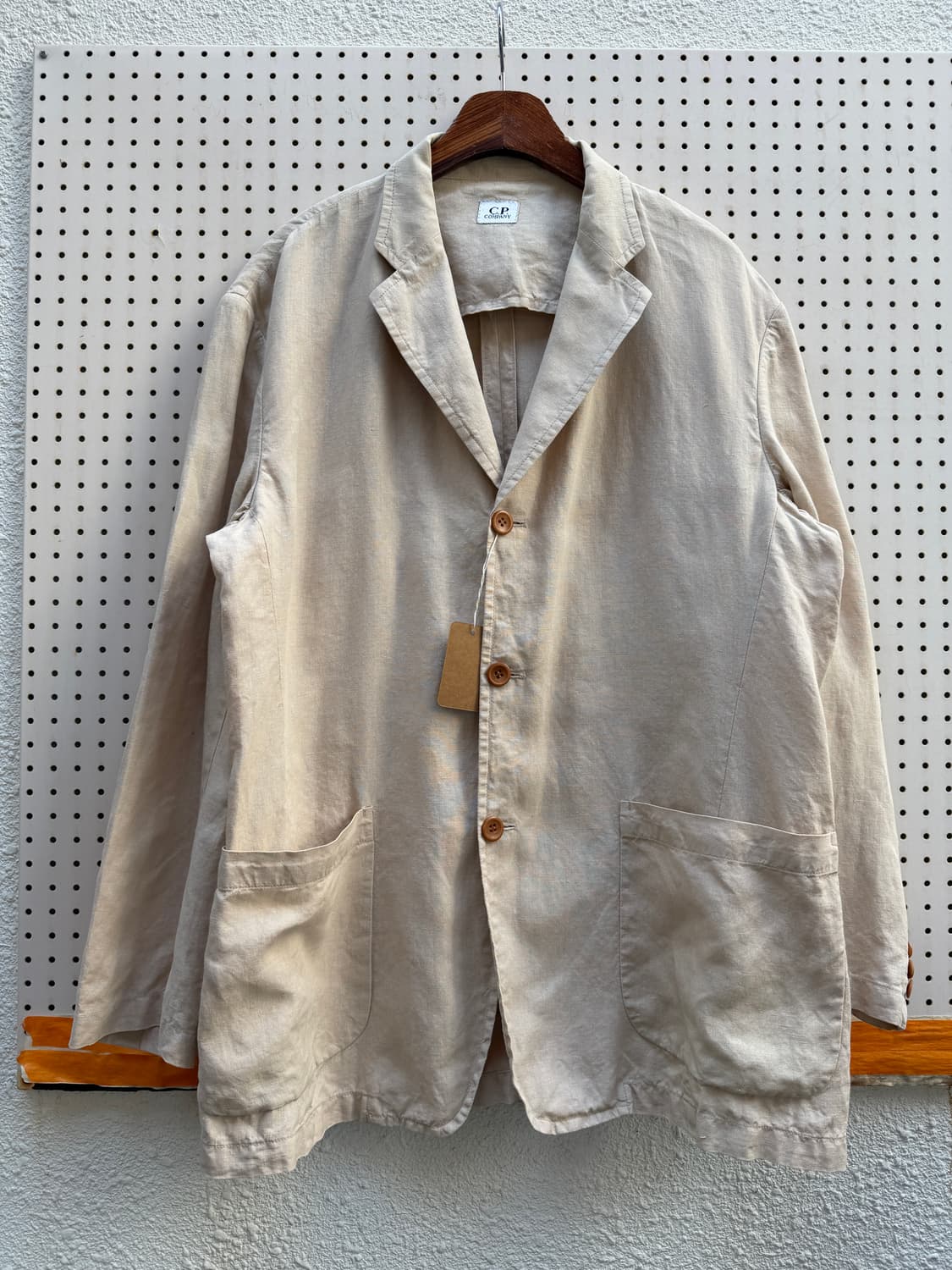 2000s C.P.COMPANY LINEN JACKET 씨피 린넨 자켓 상품이미지1