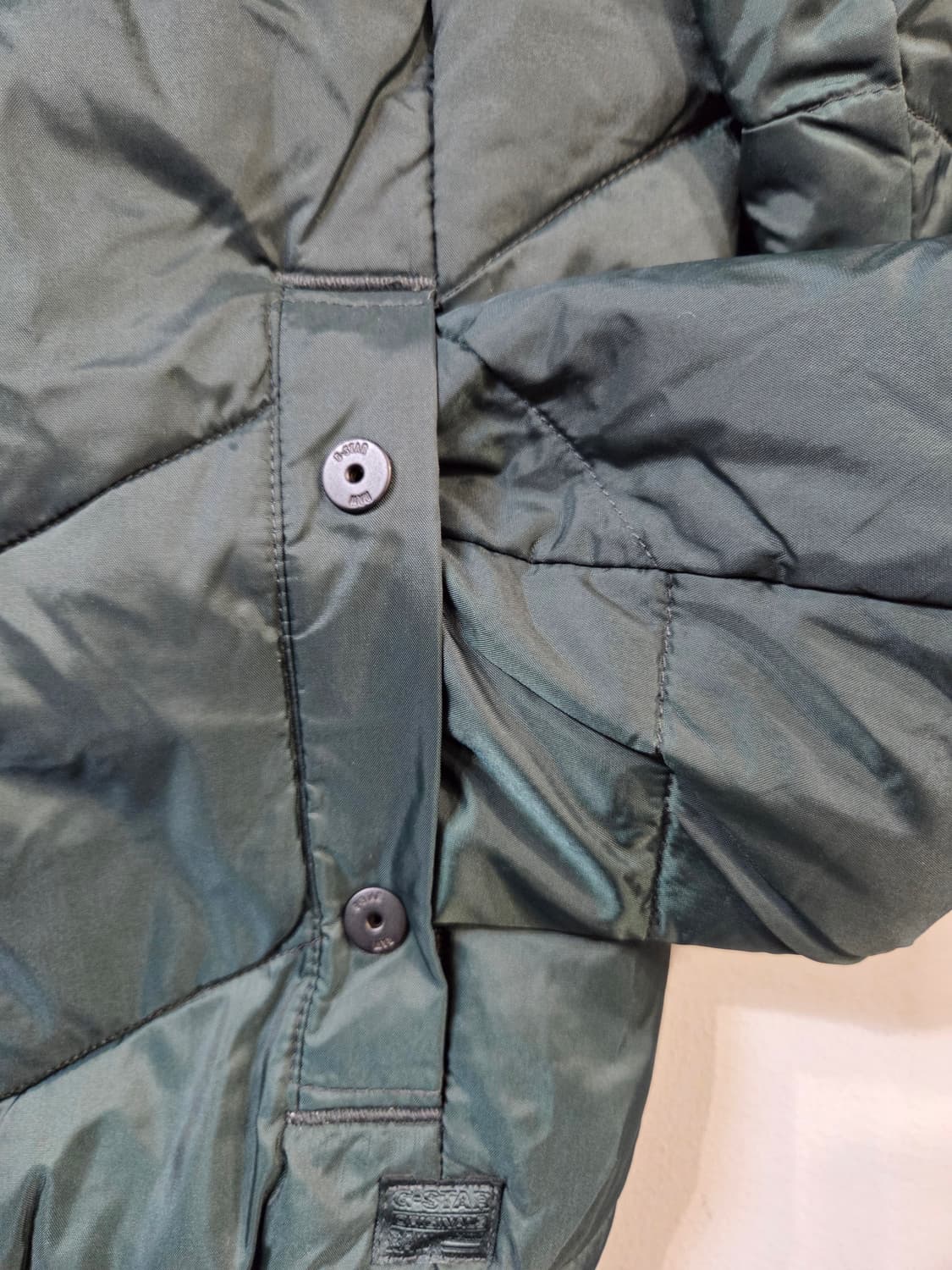 G-Star RAW 패딩 점퍼 그린(XS) 상품이미지3