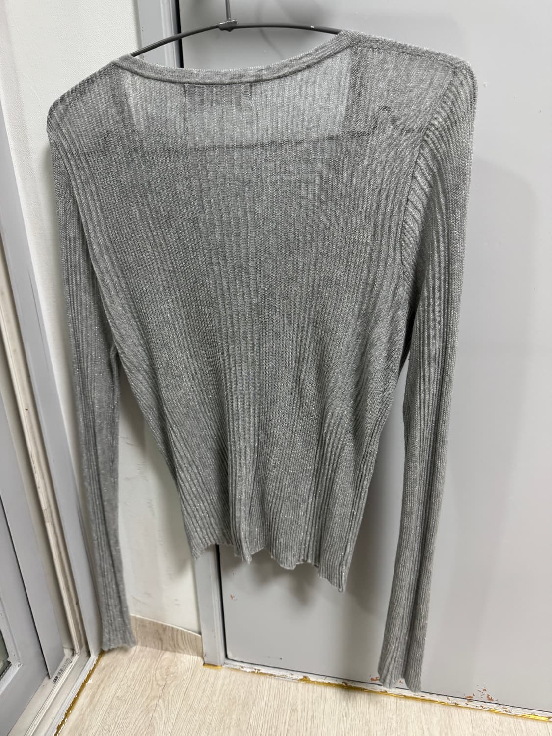 팩더널드 쉬머 펄 가디건 Shimmer Pearl Cardigan 그레이 상품이미지8