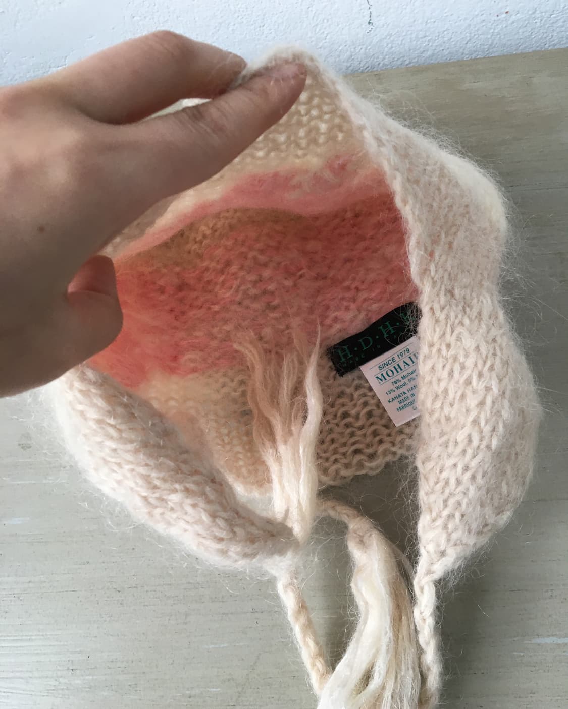  snow pattern knit beanie 상품이미지5