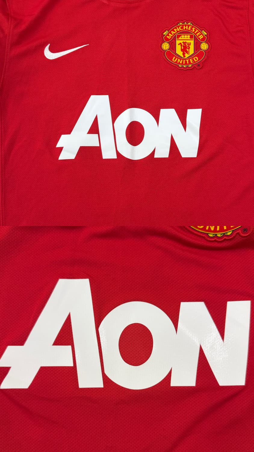 11-12 맨유 홈 캐릭 유니폼 상품이미지6