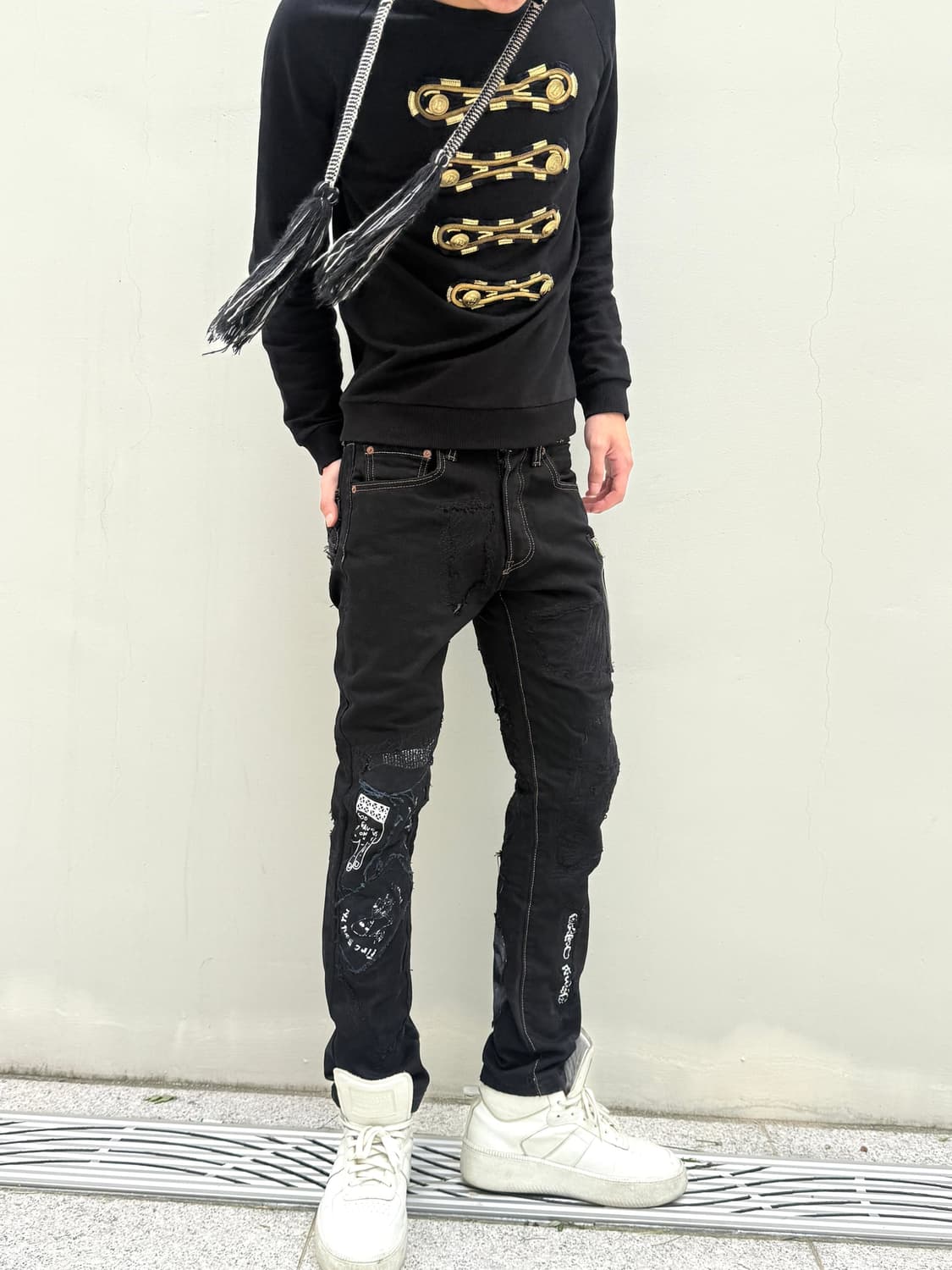 Elliott Evan Custom Patchwork Distressed 상품이미지1
