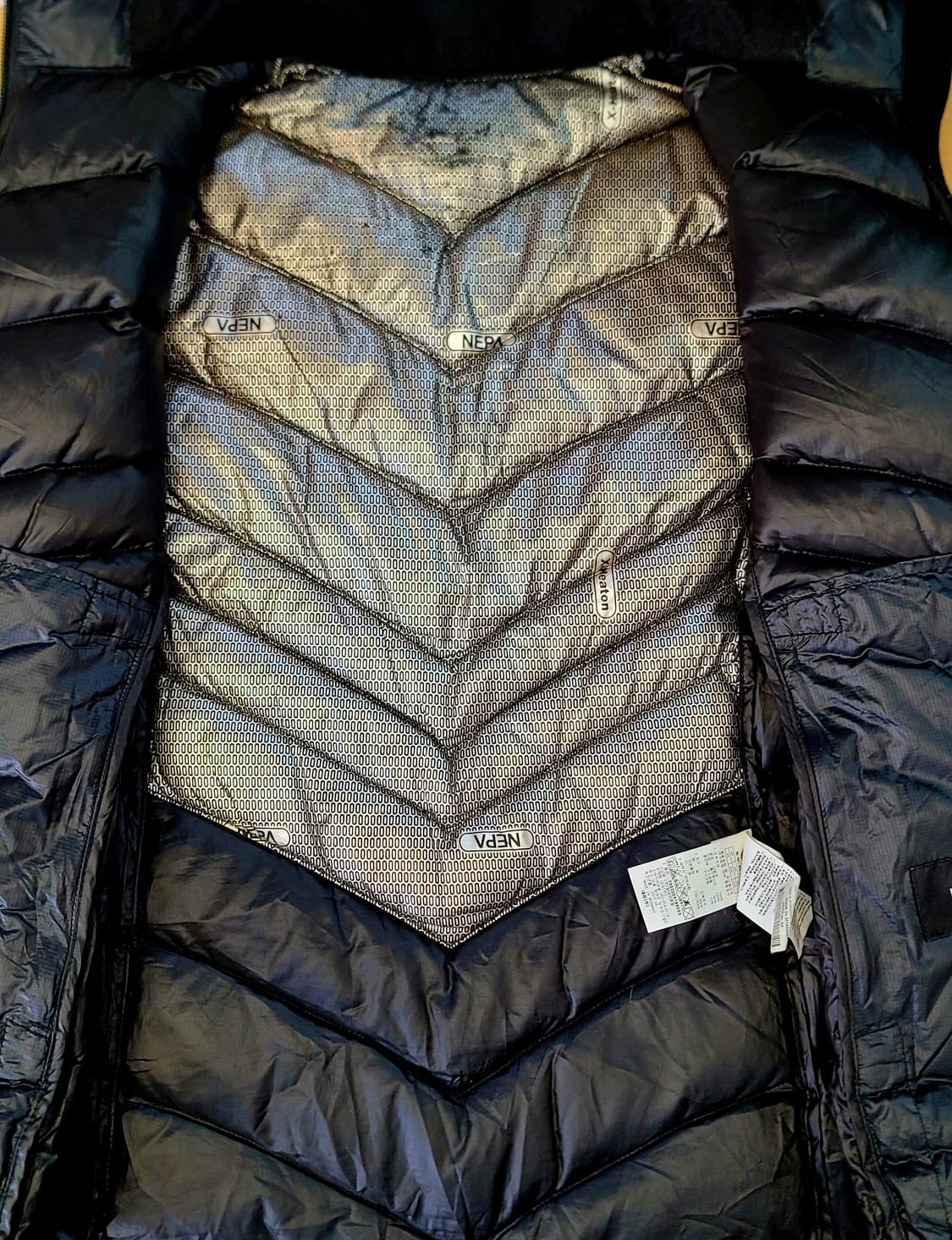 네파(여성용) 에볼루션 800필파워 구스다운(거위털) 경량패딩점퍼 판매 상품이미지8