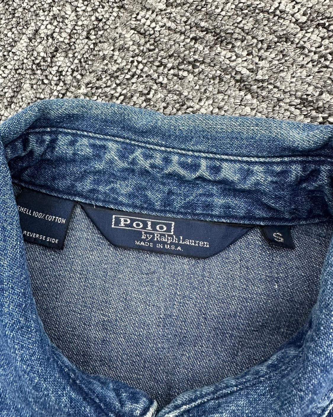 (M)90'S 폴로 USA 데님블루종-M752 상품이미지4