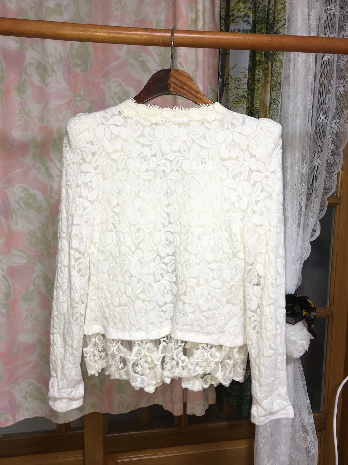 레이스 트위드풍 자켓 상품이미지2