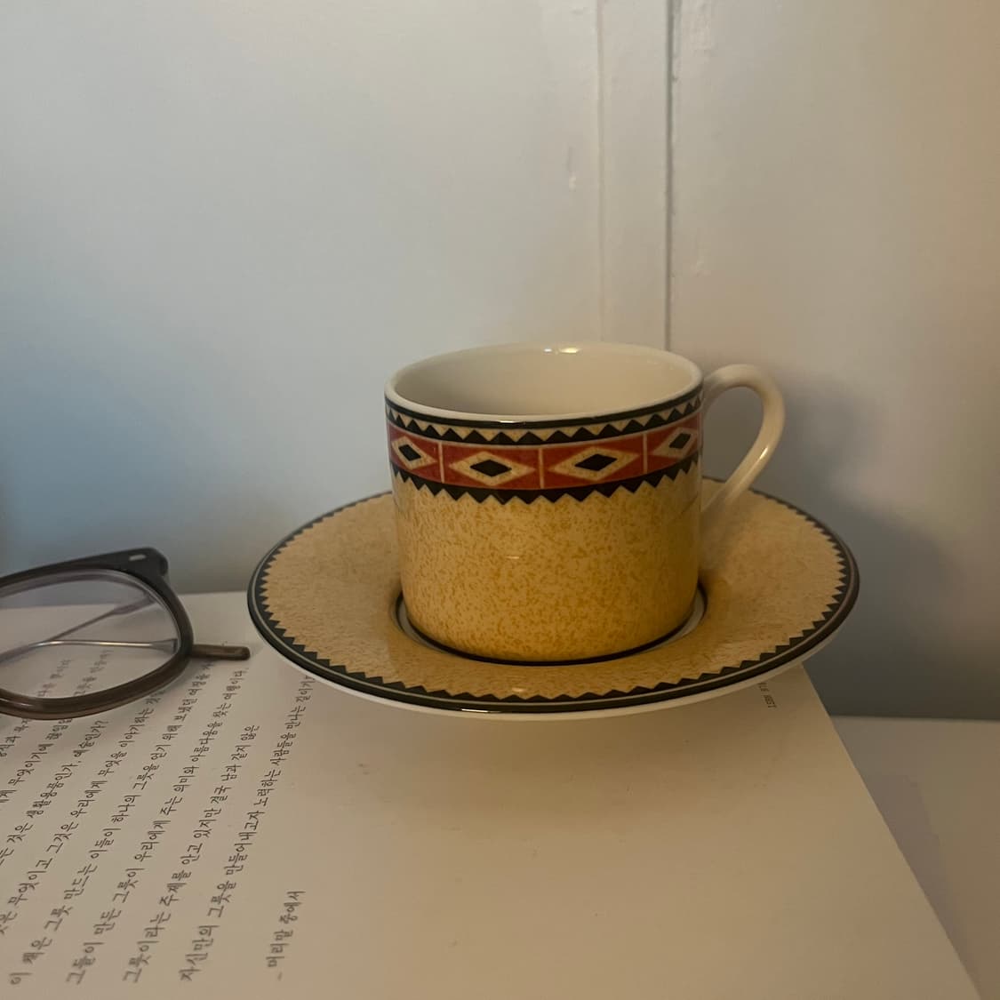 Trival pattern espresso teacup set 상품이미지2