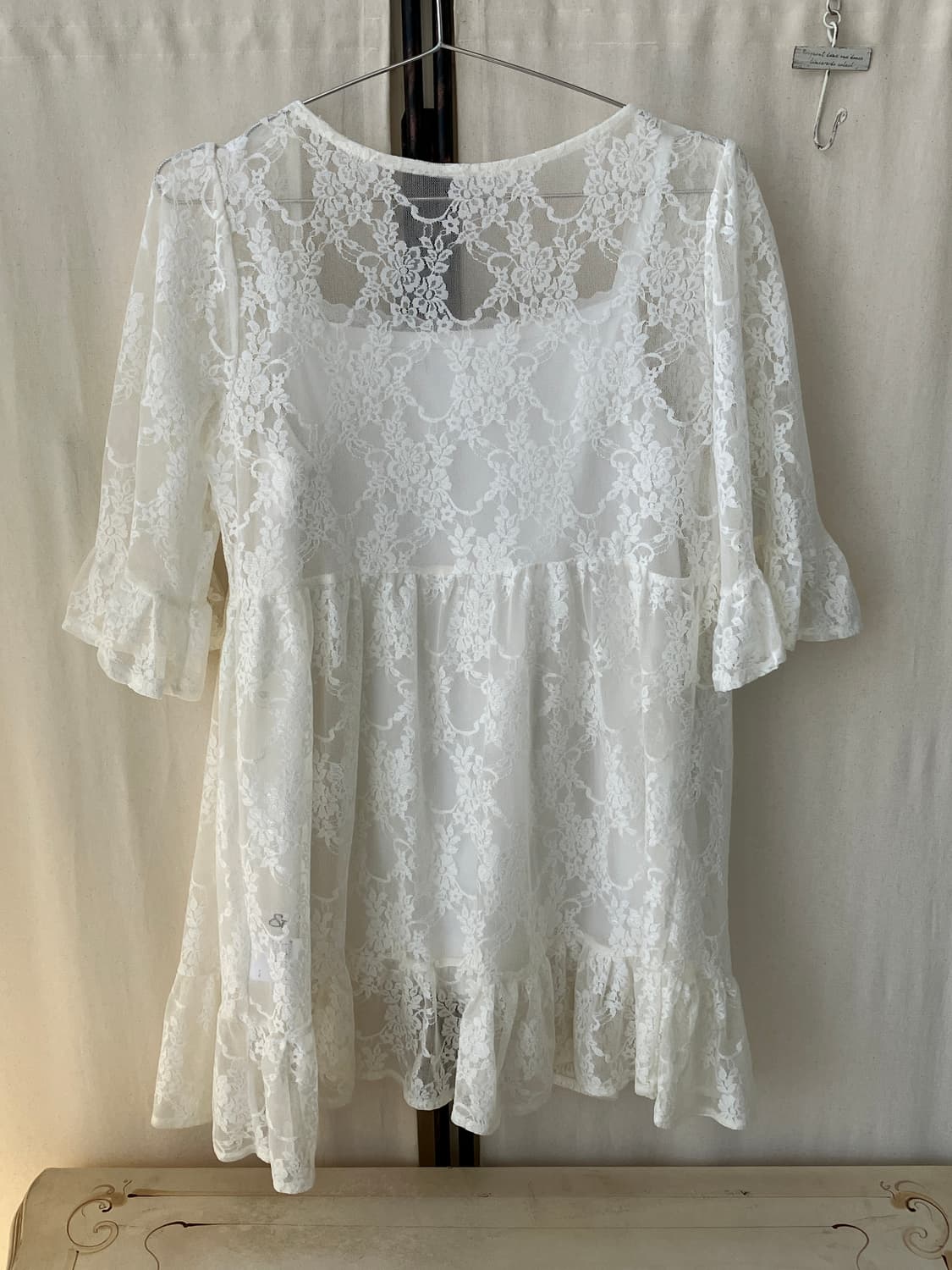 Ivory Lace Fairy Girl Set 상품이미지7