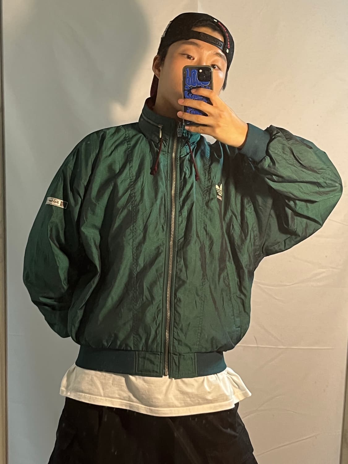 아디다스 데상트 90s 바람막이 자켓 일본판 상품이미지2