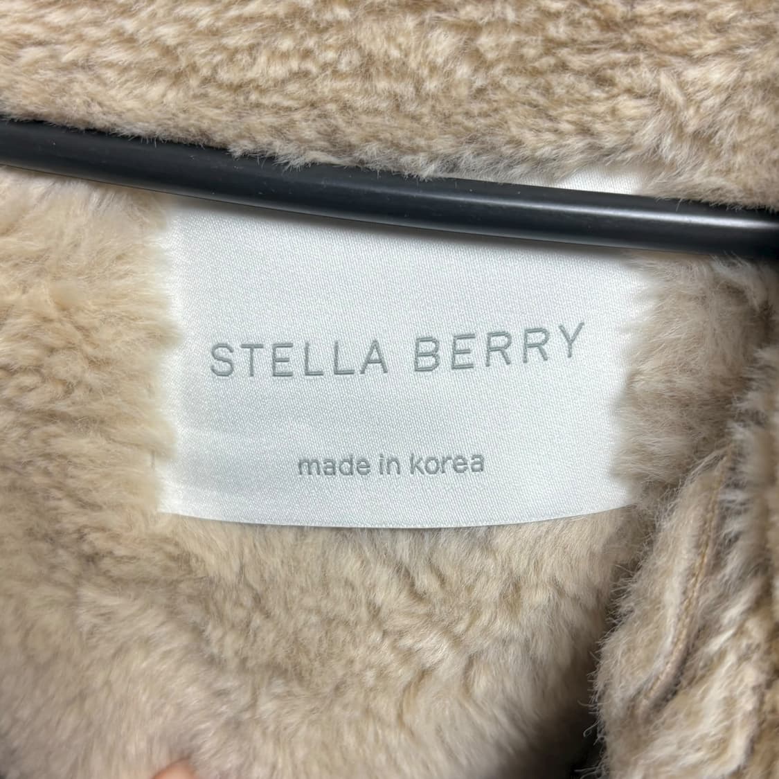 3682 베이지 브라운 퍼안감 무스탕 자켓 코트 상품이미지6