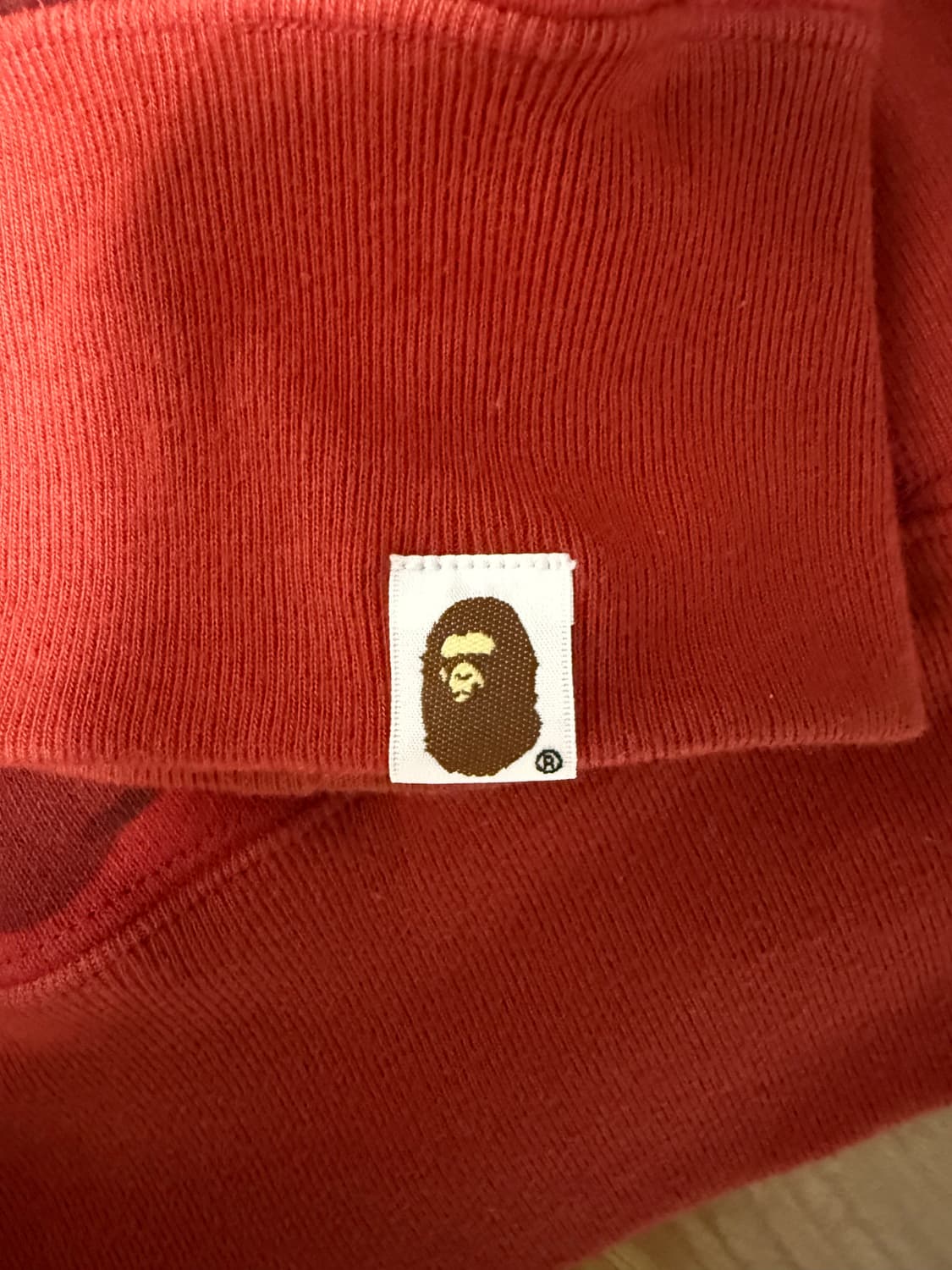 베이프 샤크후드 적계 (레드) 상품이미지2