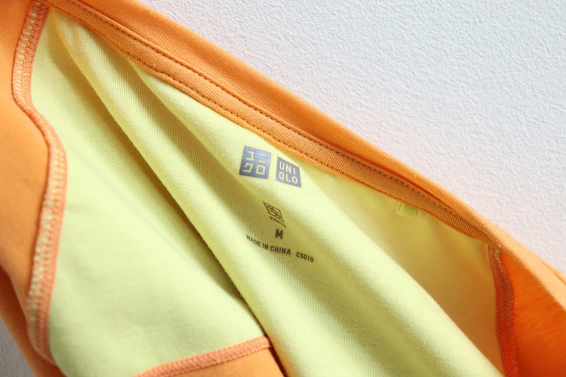 Uniqlo jpn orange shirring top 상품이미지6