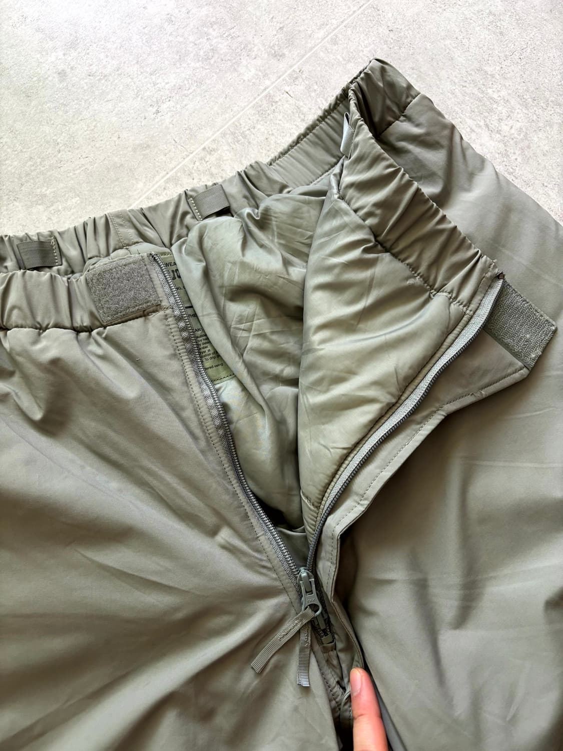 미군 Gen lll Level 7 ECWCS 프리마 로프트 팬츠 L-R 상품이미지4