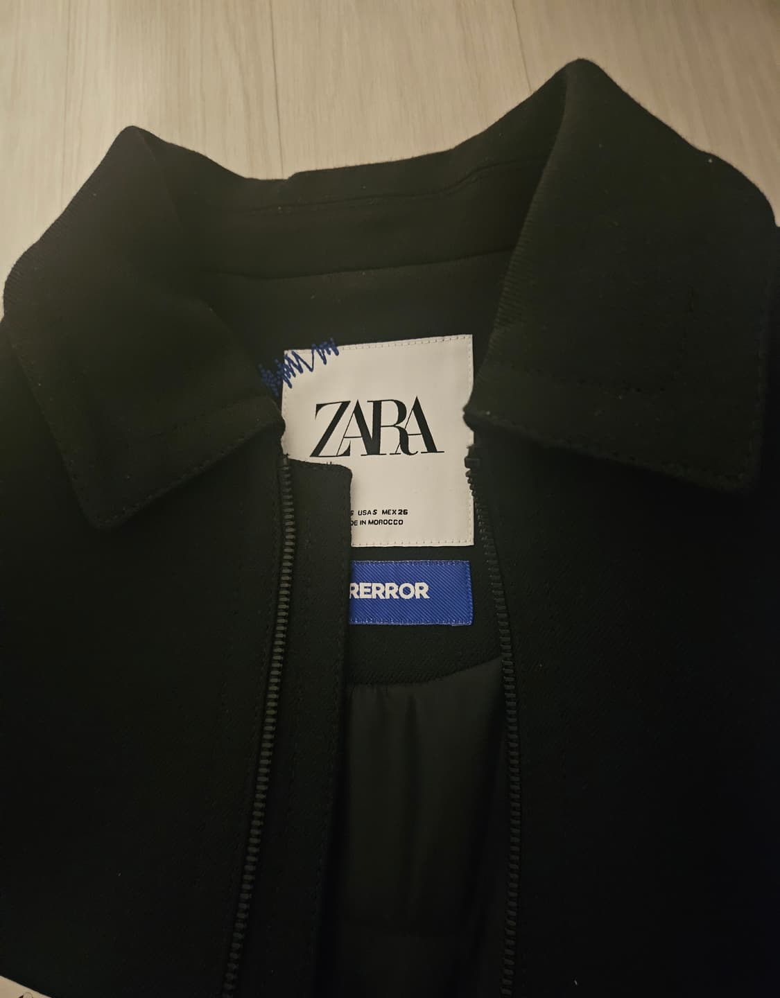 아더에러 자라 봄버 자켓 블랙 S 상품이미지4