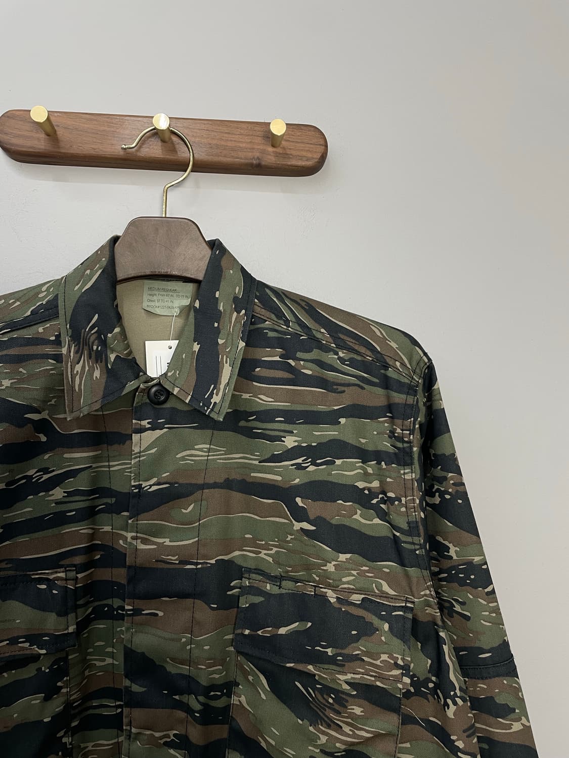 US ARMY 타이거 카모 퍼티크 자켓 H192 상품이미지3