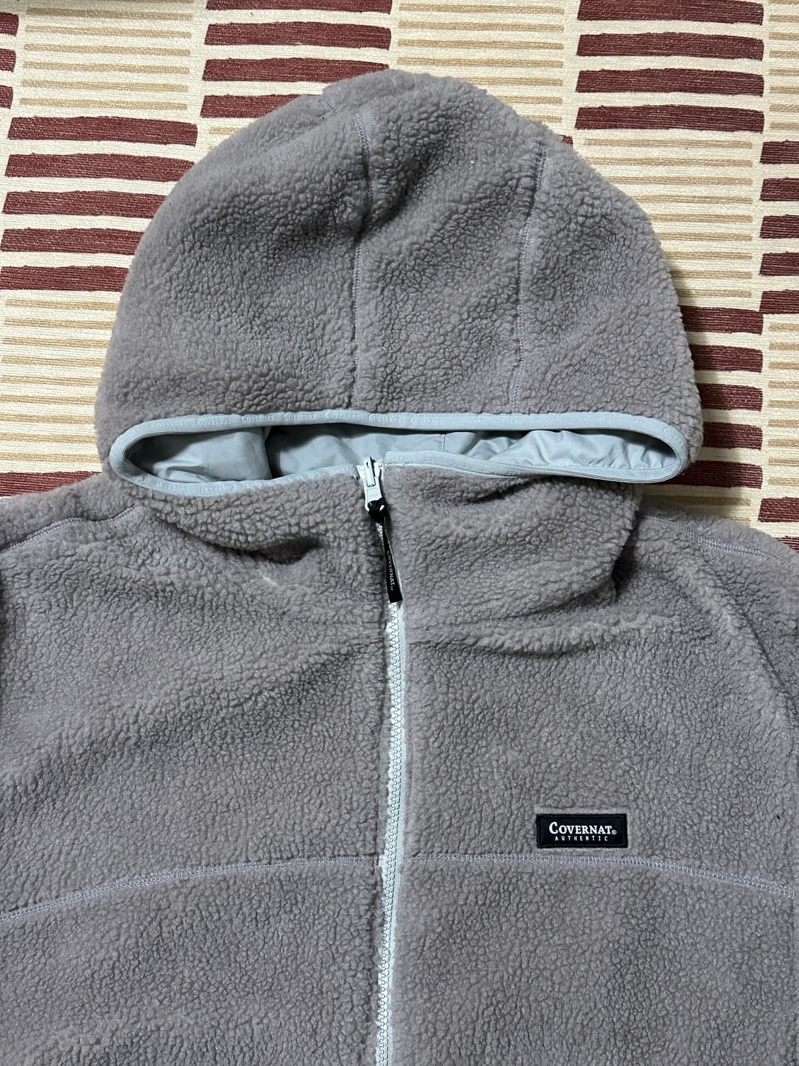 Covernat 커버낫 리버서블 후리스 바람막이 SIZE XL 상품이미지5
