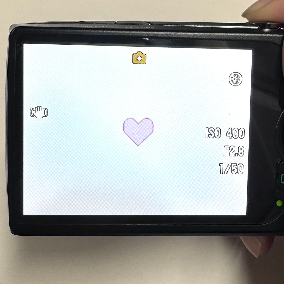 인물 메이크업모드)카시오 엑슬림 Z2000 블랙💝Casio Exilim 상품이미지10