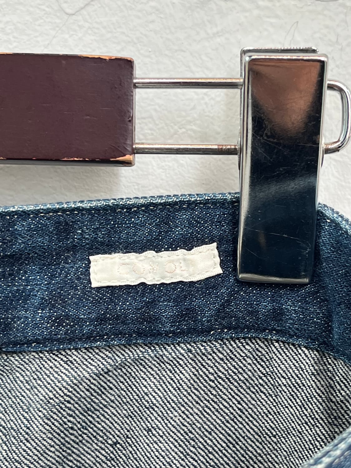 Comoli 코모리 벨티드 데님 팬츠 3 상품이미지5