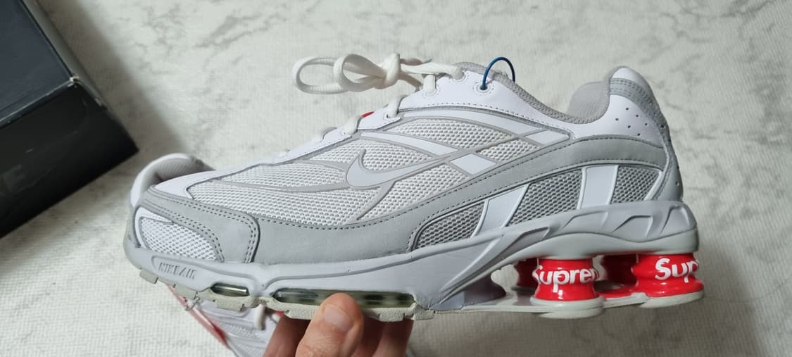 나이키 슈프림 샥스 라이드 2 sp 화이트 285 상품이미지3
