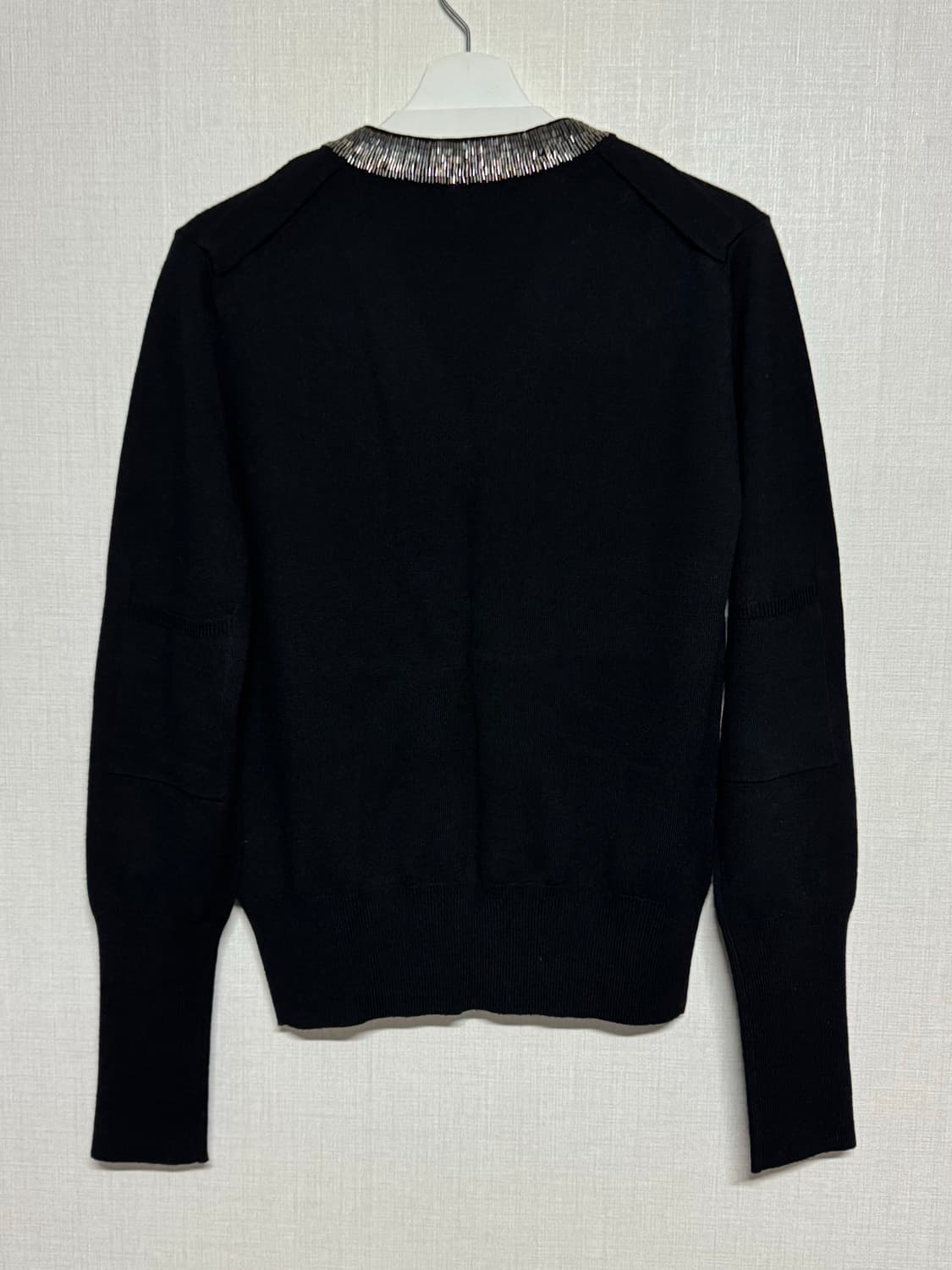 언컨디셔널 스팽글 V넥 니트 M 상품이미지2