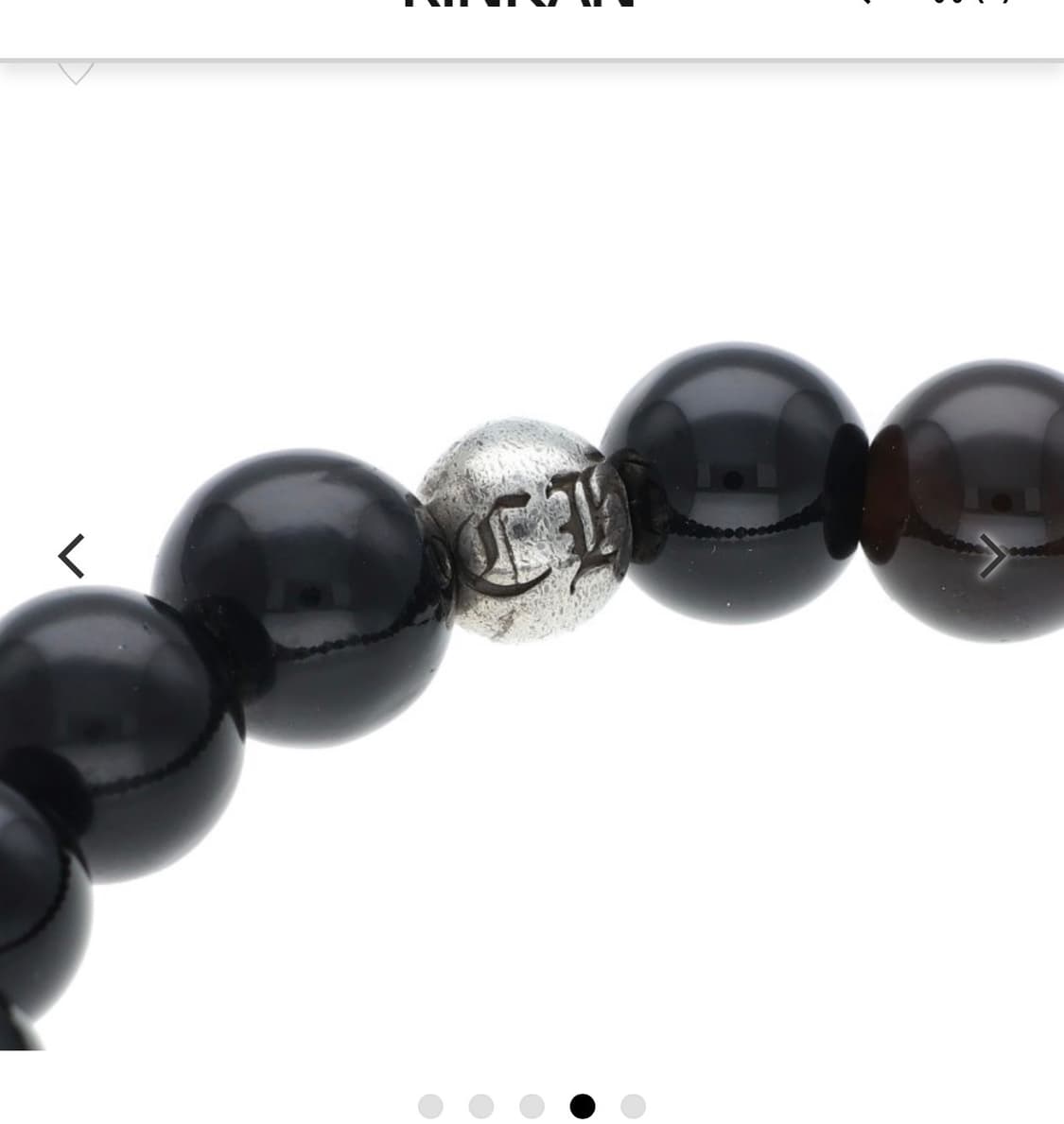 크롬하츠 8mm비즈 팔찌 4볼 상품이미지10