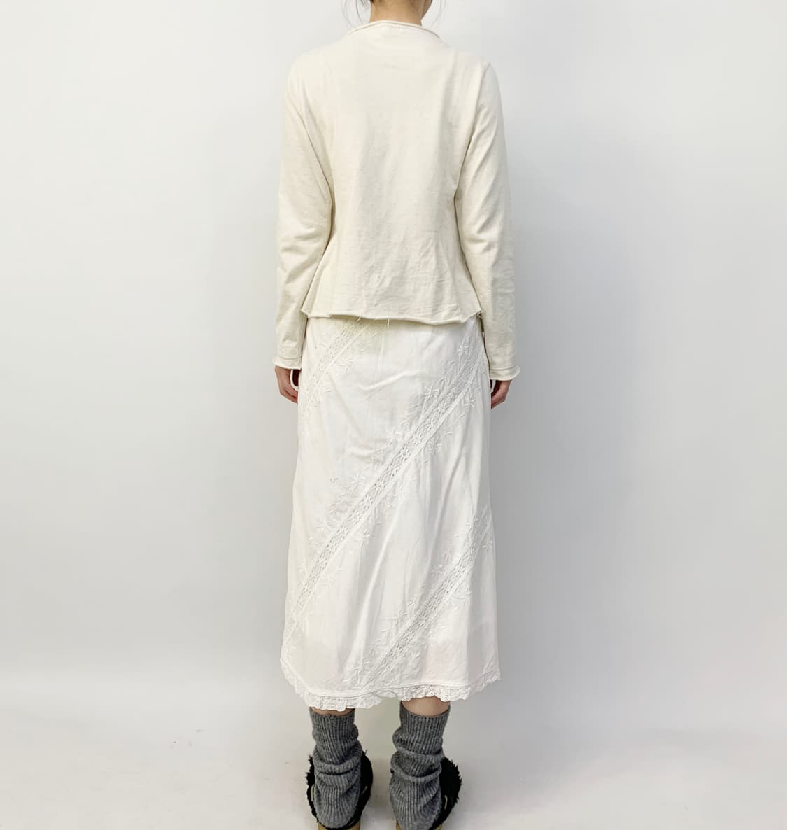  POU DOU DOU 레이스 스커트 상품이미지4